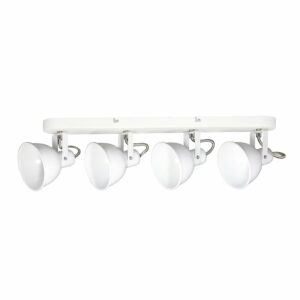 Plafonnier Détroit Blanc Mat 40W - Éclairage Moderne Facile à Installer