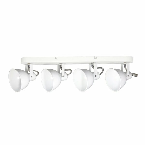 Plafonnier Détroit Blanc Mat 40W - Éclairage Moderne Facile à Installer