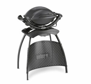 Barbecue électrique avec Stand Weber Q 1400 – Idéal pour des grillades en extérieur