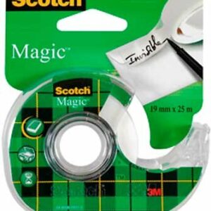 Dévidoir ruban Magic™ invisible 25m x 19mm pour vos travaux de bricolage