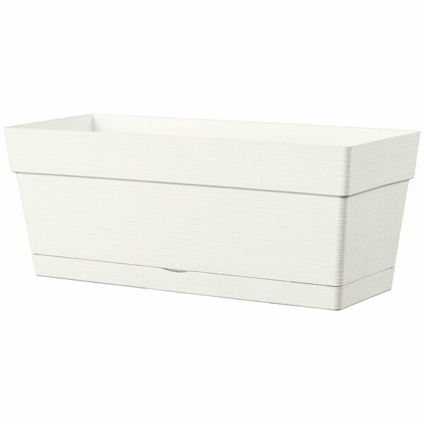Jardinière Save R Bianco à réserve d'eau 28 cm