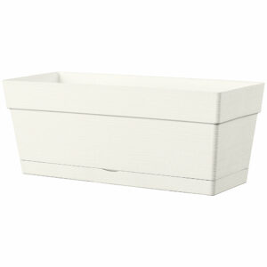 Jardinière Save R Bianco à réserve d'eau 28 cm