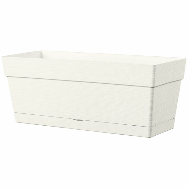 Jardinière Save R Bianco à réserve d'eau 28 cm