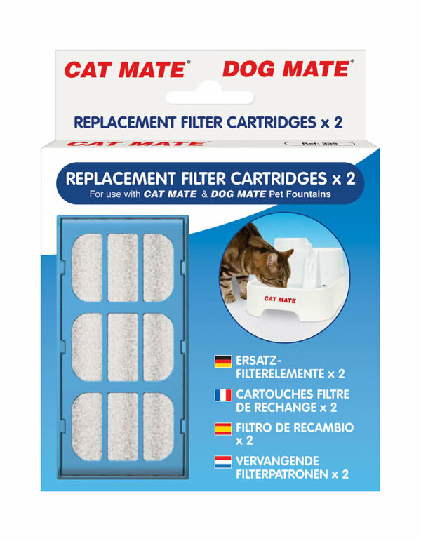 Demi douille 12 - Pans 25mm - Pack de 2 cartouches filtre de rechange