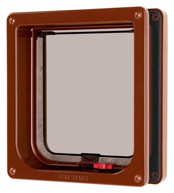 Chatiere verr.tunnel marron 234b pet mate pour chat