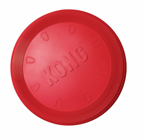 Jouet pour chien KONG FLYER LARGE en caoutchouc durable de 23 cm