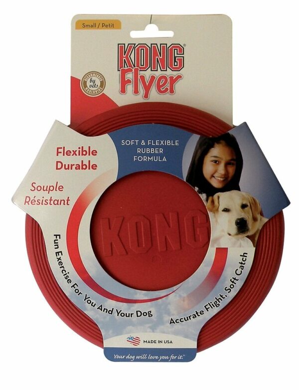 Jouet pour chien KONG FLYER SMALL 18 cm