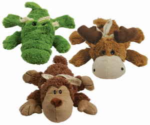 Jouet pour chien KONG COZIES NATURALS S 15 cm