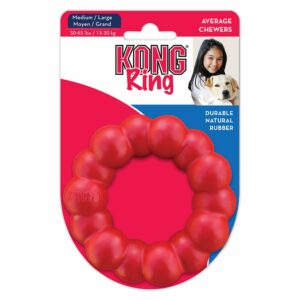 Jouet pour chien KONG en caoutchouc naturel rouge - Demi douille 6-Pans 12mm