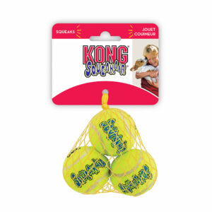 Jouet pour chien Kong SqueakAir Ball X-Small Filet de 3 - 4 cm