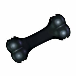 Kong Small Goodie Bone pour Chien 13 cm - Jouet en Caoutchouc pour Stimuler le Jeu avec Friandises