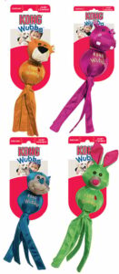 KONG WUBBA BALLISTIC FRIENDS LARGE CHIEN 36 cm – Jouet interactif pour chien