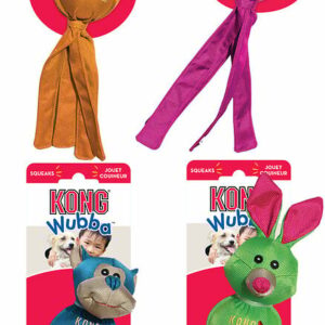 KONG WUBBA BALLISTIC FRIENDS LARGE CHIEN 36 cm - Jouet interactif pour chien