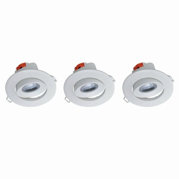 Kit de 3 Spots LED Encastrables 5W - Éclairage Orientable & Économique