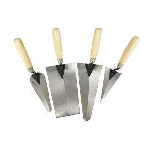 Lot 4 truelles assorties 1er Prix - Outils indispensables pour vos travaux de rénovation