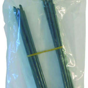 Agrafes de fixation Vert 17x3.5cm - Lot de 10 | Fixation durable pour bricolage et rénovation