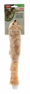 Jouet Tyrol renard plat 38cm skinneeez pour chien