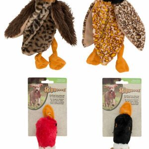Jouet pour chien Skinneeez Canard plat 35cm