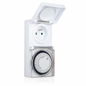 Programmateur mécanique d'extérieur Smartwares - Contrôle automatique, Étanche IP44, Facile à installer
