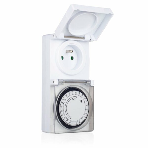 Programmateur mécanique d'extérieur Smartwares - Contrôle automatique, Étanche IP44, Facile à installer