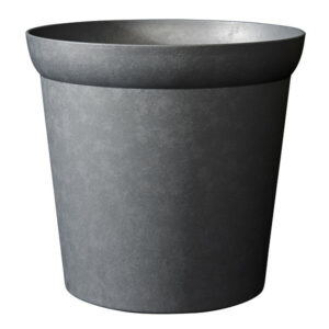 Pot Element edge 40 ardoise - Pot de fleurs 100% recyclé pour décoration intérieure et extérieure