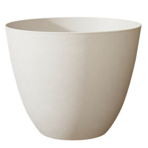 Pot Element rond 40 calcaire pour une touche de modernité dans votre jardin