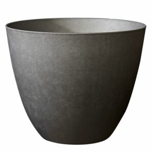Pot Element rond 40 ardoise pour une décoration moderne et durable