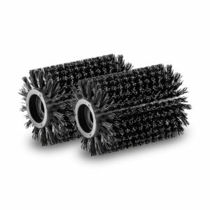 Lot de 2 brosses spéciales bois pour nettoyeur de terrasses PCL 4
