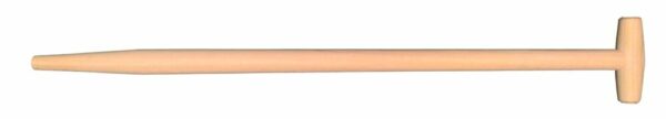 Manche de Louchet Béquille 90 cm en Bois Dur Résistant avec Poignée et Cône Standard