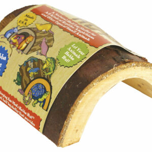 Cache en bois naturel pour petits animaux