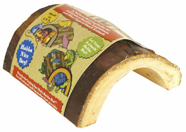 Cache en bois naturel pour petits animaux