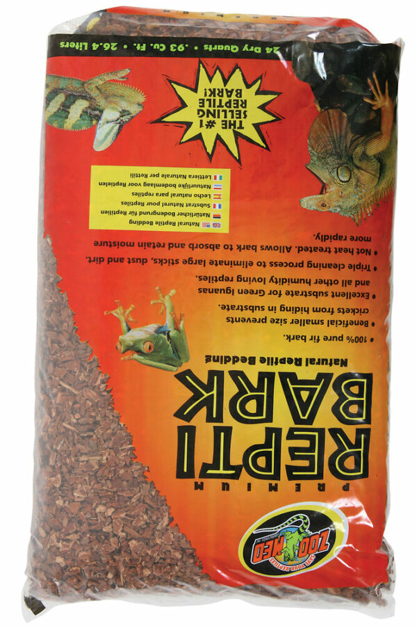 Substrat pour reptiles Ecorce de pin 26.4L RB24E
