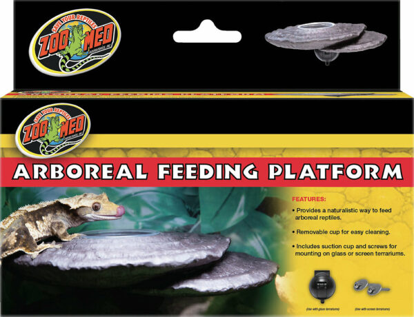 Plateforme nour. arbor. ta-52 pour reptiles arboricoles