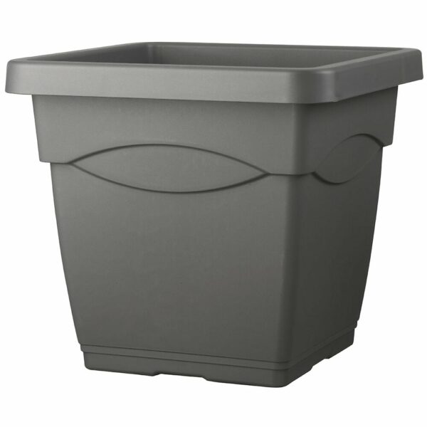 Pot de fleurs Quadro Day R Anthracite 32cm