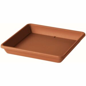 Soucoupe Carrée Day R Cotto 27cm pour plante en Recyclat
