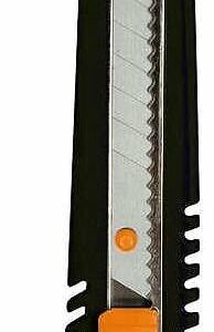 Cutter professionnel rechargeable FISKARS. usage intensif 18mm pour des découpes précises