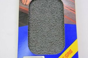 Bande antidérapante gris 22cmx50mm x6 pour escalier, piscine, bateau