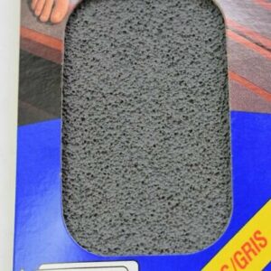 Bande antidérapante gris 22cmx50mm x6 pour escalier, piscine, bateau