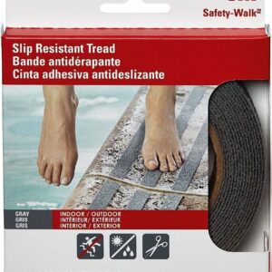 Rouleau gris 4,5m 25mm - Bande Anti-dérapante Autocollante