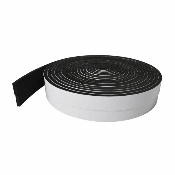 Joint mousse noir 10m pour combler les espaces entre 1 et 5 mm