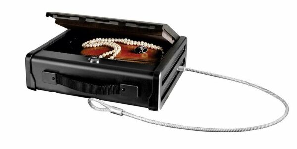 Coffre-fort De Sécurité Compact Avec Câble De Fixation pour protéger vos objets de valeur