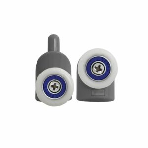 Roues simples de rechange de couleur grise - Ensemble 4 pièces