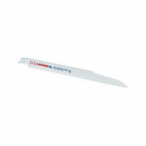 Carte de 5 lames scie sabre bimétal 956R en 225 X 20 X 13 mm polyvalent bois bois cloutés polyvalentes chantiers