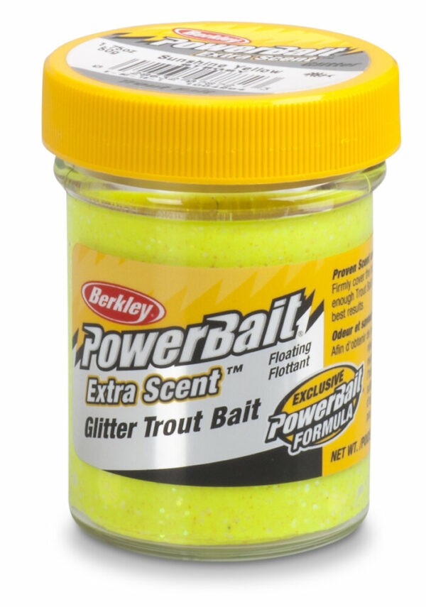 Attractant Berkley PowerBait SSHN Yellow 50gr pour la pêche