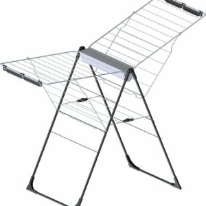 Séchoir sur pieds 24m ouverture simplifiée - Pratique et robuste pour votre linge