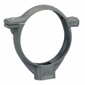 Collier de Fixation PP pour Évacuation Bâtiment DN80 - Norme NF-Me, Sécurité et Fiabilité