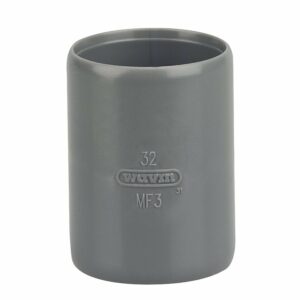 Manchon à butée PVC évacuation bâtiment D32 - Norme NF-Me pour votre sécurité