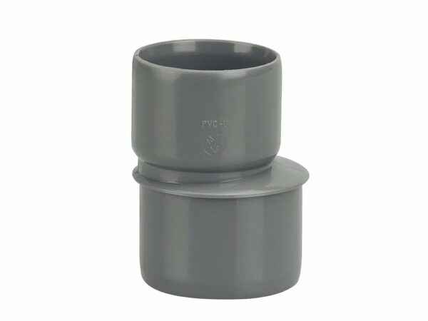 Réduction Excentrée PVC Évacuation Bâtiment DN40xDN32 - Norme NF-Me