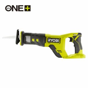 Scie Sabre Sans Fil One+ RRS18-0 - 18V, Performante et Polyvalente pour Tous Vos Travaux de Démolition