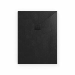 Receveur de douche rectangulaire 120x90 en marbre coulé noir